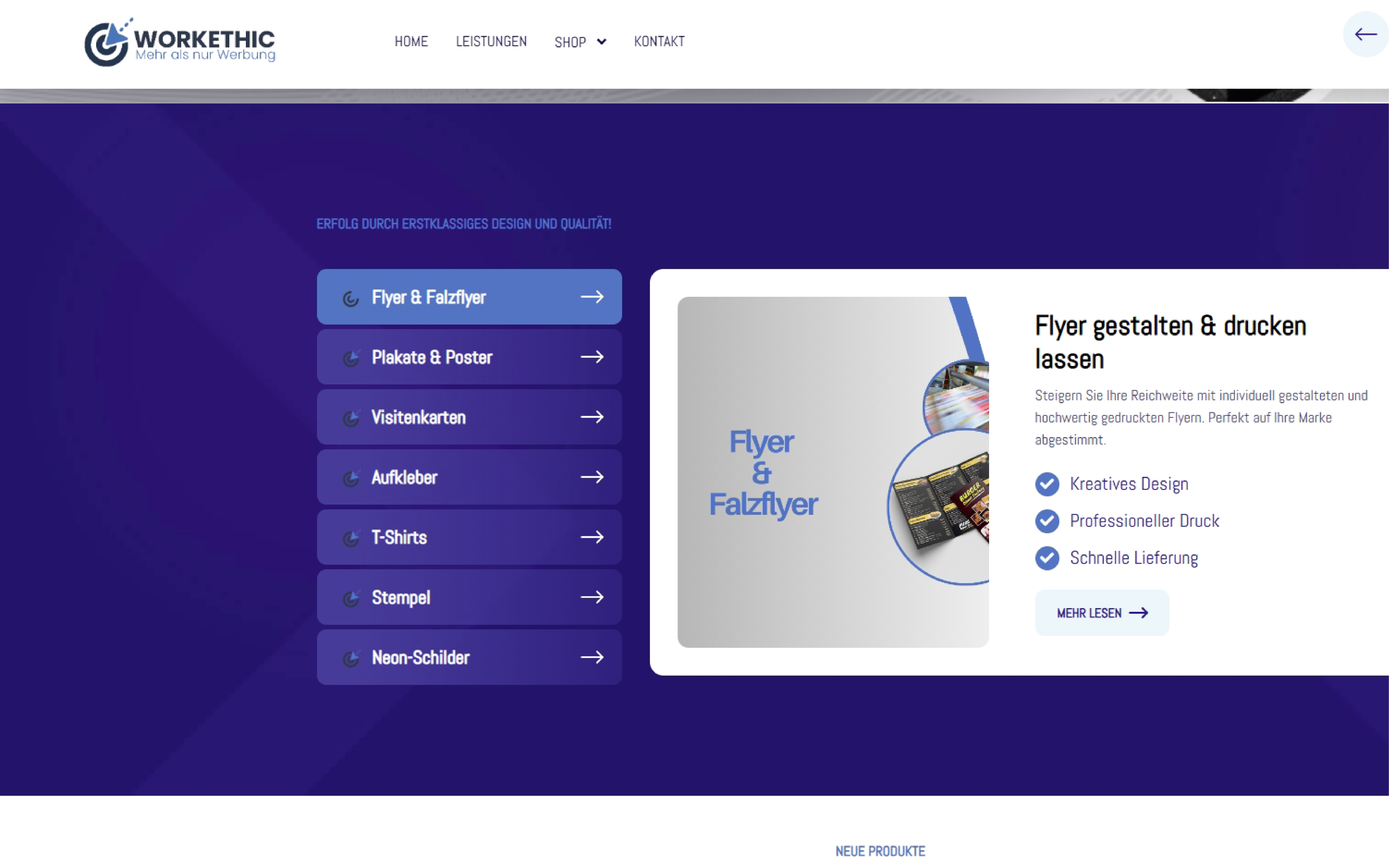 Workethic web sitesi